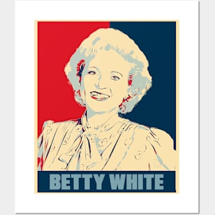 Betty White Golden Girls Hope Poster Art Posters and Art